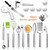 18 in 1 Kitchen Gadget Set Stainless Steel Whisk Silicone Oil Whisk Pizza Cutter 18 in 1 Kitchen Gadget Set Stainless Steel Whisk Silicone Oil Whisk Pizza Cutter