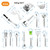 18 in 1 Kitchen Gadget Set Stainless Steel Whisk Silicone Oil Whisk Pizza Cutter 18 in 1 Kitchen Gadget Set Stainless Steel Whisk Silicone Oil Whisk Pizza Cutter