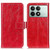 For Xiaomi Poco X6 Pro 5G/Redmi K70E Retro Crazy Horse Texture Leather Phone Case(Red)