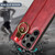 For Samsung Galaxy S24 Ultra 5G Wristband Leather Back Phone Case(Red)