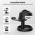 AMVR TYBP1 VR Desktop Storage Display Rack For Meta Quest 3 / Pico 4 / PSVR 2(Black)