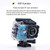 HAMTOD H9A HD 4K WiFi Sport Camera with Waterproof Case, Generalplus 4247, 2.0 inch LCD Screen, 120 Degree Wide Angle Lens (White)