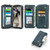For Samsung Galaxy S24+ 5G Crossbody Multi-functional Zipper Wallet Leather Phone Case(Green)