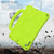 For iPad 10.2 2019/2021/2022 Handle Football Shaped EVA Shockproof Tablet Case(Grass Green)