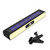 TX-200 Solar Landscape Waterproof Decoration Staircase Light Human Body Induction Lamp, Color: Black Shell Warm Light+Clip