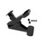 TX-200 Solar Landscape Waterproof Decoration Staircase Light Human Body Induction Lamp, Color: Black Shell Warm Light+Clip