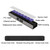 TX-200 Solar Landscape Waterproof Decoration Staircase Light Human Body Induction Lamp, Color: Black Shell Warm Light+Clip