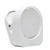 Eye-care Study Desk Lamp Dormitory Bedside Reading Rechargeable Clip-On Night Lamp(White)
