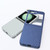 For Samsung Galaxy Z Flip5 5G Wave Pattern Matte PC Phone Case(Dark Blue)