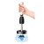 Electric Scrubber USB Rechargeable Makeup Brush Cleaning Machine Automatic Drying Brush Cleaner(White)