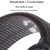 For Apple Watch Series 9 41mm Loop Nylon Watch Band(Midnight)