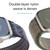For Apple Watch Series 3 42mm Loop Nylon Watch Band(Colorful Starlight)