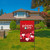 2 PCS Valentine Day Garden Flag Festive Atmosphere Garden Banner(QR040)
