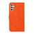 For Samsung Galaxy A35 Ethnic Style Embossed Pattern Leather Phone Case(Orange)