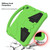 For iPad Air/Air2/9.7(2018)&(2017) EVA Flat Anti Falling Protective Case Shell with Holder(Green)