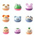 Kitchen Mechanical Timer Cartoon 60 Minutes Timer Baking Cooking Reminder(Frog)