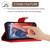 For Motorola Moto G Play 4G 2024 Rhombic Texture Flip Leather Phone Case with Lanyard(Red)