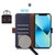 For Xiaomi Redmi Note 13 Pro 4G/Poco M6 Pro Magnetic Crazy Horse Texture Genuine Leather RFID Phone Case(Blue)