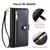 For Realme 10 4G Lite Sheep Texture Cross-body Zipper Wallet Leather Phone Case(Black) For Realme 10 4G Lite Sheep Texture Cross-body Zipper Wallet Leather Phone Case(Black)