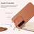 For Samsung Galaxy A55 NILLKIN QIN Series Pro Sliding Camera Cover Design Leather Phone Case(Brown)