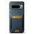 For Google Pixel 7a Suteni H03 Oil Wax Leather Wallet Stand Back Phone Case(Blue) For Google Pixel 7a Suteni H03 Oil Wax Leather Wallet Stand Back Phone Case(Blue)
