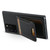 For Samsuny Galaxy Note20 5G Suteni H03 Litchi Leather Card Bag Stand Back Phone Case(Black)