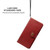 For Samsung Galaxy S21 5G Retro Solid Color Leather Buckle Phone Case with Lanyard & Photo Frame & Card Slot & Wallet & Stand Function(Red)