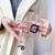 For Apple Watch Series 5 44mm Laser PC Colorful 12mm Slim Watch Band(Transparent)