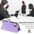 For Xiaomi Redmi Note 12 Pro Sheep Texture Cross-body Zipper Wallet Leather Phone Case(Purple)