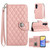 For Samsung Galaxy A15 5G Rhombic Texture Flip Leather Phone Case with Lanyard(Coral Pink) For Samsung Galaxy A15 5G Rhombic Texture Flip Leather Phone Case with Lanyard(Coral Pink)
