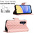 For Samsung Galaxy A15 5G Rhombic Texture Flip Leather Phone Case with Lanyard(Coral Pink) For Samsung Galaxy A15 5G Rhombic Texture Flip Leather Phone Case with Lanyard(Coral Pink)