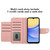 For Samsung Galaxy A15 5G Rhombic Texture Flip Leather Phone Case with Lanyard(Coral Pink) For Samsung Galaxy A15 5G Rhombic Texture Flip Leather Phone Case with Lanyard(Coral Pink)