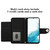 For Samsung Galaxy S23 5G Rhombic Texture Flip Leather Phone Case with Lanyard(Black)