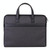 Deli 63751 Front And Rear Double Pockets Multi-Layer Briefcases Handheld Meeting Bag(Dark Gray)