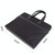 Deli 63751 Front And Rear Double Pockets Multi-Layer Briefcases Handheld Meeting Bag(Dark Gray)