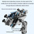 Motorcycle Shock Absorbing Navigation Cycling Phone Holder(Handlebar)