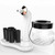 Electric Scrubber Make-Up Brush Cleaning Machine Automatic Dryer USB Rechargeable Make-Up Brush Cleaner(White)