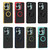 For Xiaomi Redmi Note 13 Pro 4G Q Shadow 1 Series TPU + PC Phone Case with Ring(Army Green)