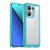 For Xiaomi Redmi Note 13 4G Colorful Series Acrylic Hybrid TPU Phone Case(Transparent Blue)
