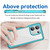 For Xiaomi Redmi Note 13 4G Colorful Series Acrylic Hybrid TPU Phone Case(Transparent Blue)