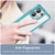 For Xiaomi Redmi Note 13 4G Colorful Series Acrylic Hybrid TPU Phone Case(Transparent Blue)