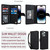 For iPhone 11 Multi-Card Wallet RFID Leather Phone Case(Black)