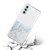 For Samsung Galaxy A25 5G Hollow Marble Pattern TPU Phone Case(Grey)