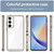 For Samsung Galaxy A35 Colorful Series Acrylic Hybrid TPU Phone Case(Transparent Grey)