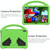 For Lenovo Tab M10 TB-X505F EVA Flat Anti Falling Protective Case Shell with Holder(Green)