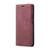 For Xiaomi 14 CaseMe 013 Multifunctional Horizontal Flip Leather Phone Case(Wine Red)