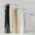 50pcs /Box 3mmx25cm Rattan Aromatherapy Stick Floral Water Diffuser Hotel Deodorizing Diffuser Stick(Black)