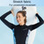 DIVE & SAIL Ladies Summer Thin Wetsuit Breathable Sunscreen Long Sleeve Quick Dry Swimsuit, Size: S(Navy Blue)