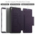 For iPad 9.7 2018 / 2017 / Air Notebook Magnetic Leather Tablet Case(Purple)