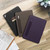 For iPad 9.7 2018 / 2017 / Air Notebook Magnetic Leather Tablet Case(Purple)